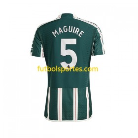 Camiseta Manchester United Harry Maguire 5 Segunda Equipación 2023/2024